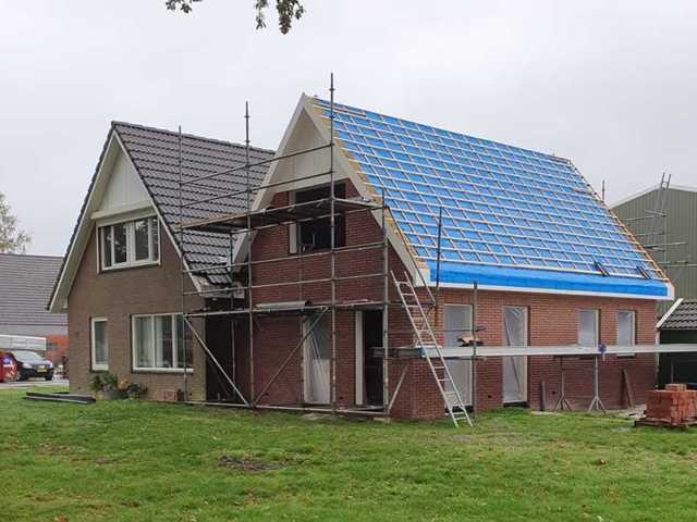 Aanbouw woning in 2e Exloërmond