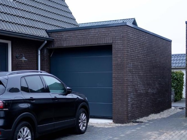 Garage aanbouw in Borger