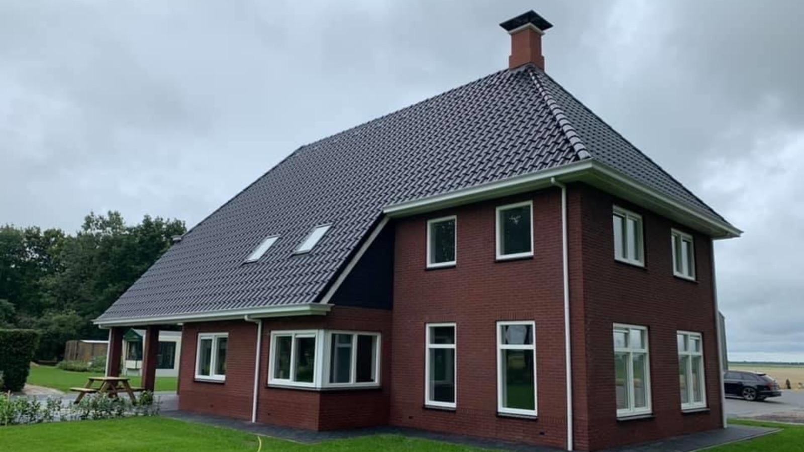 Nieuwbouw boerderij in Bourtange