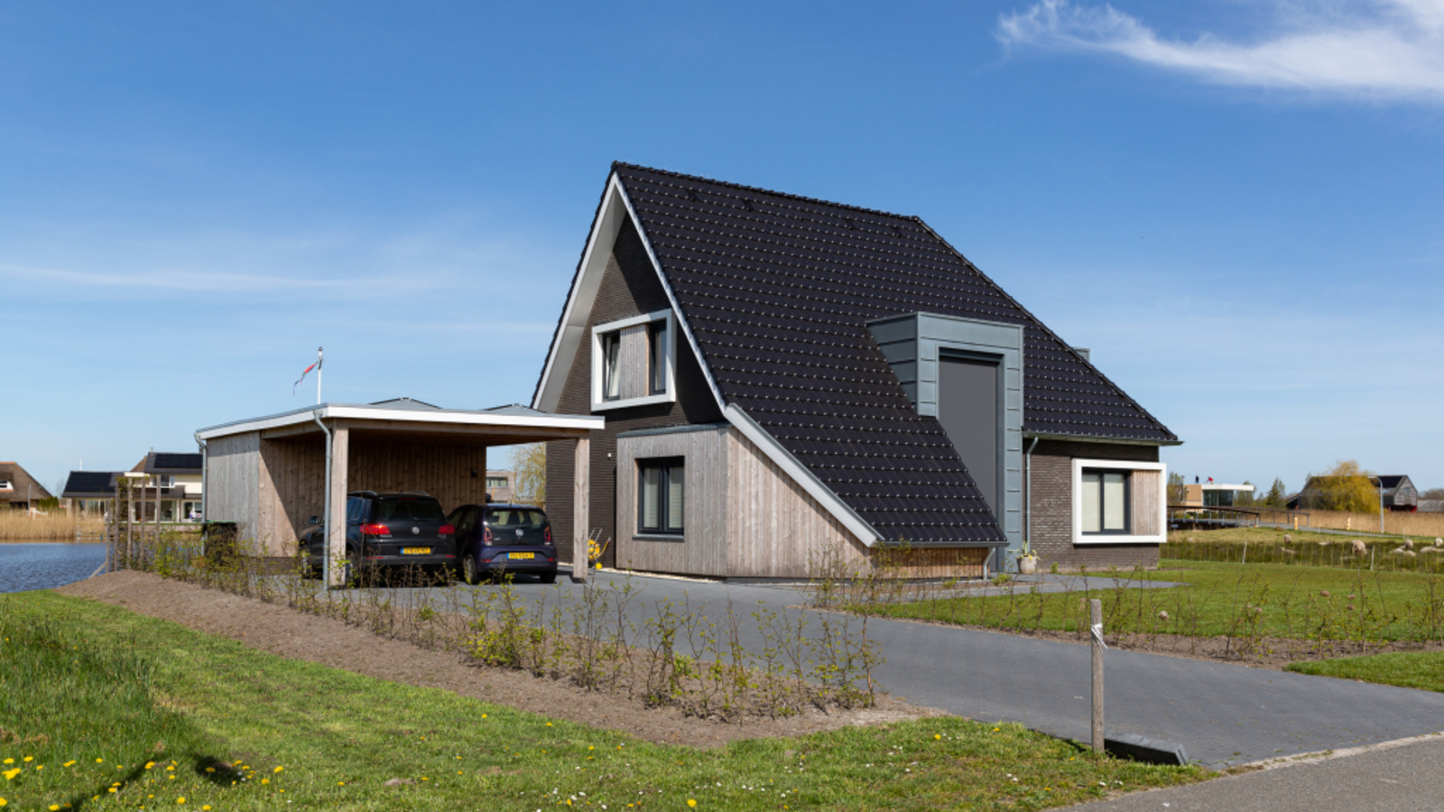 Nieuwbouw woning in Blauwe Stad